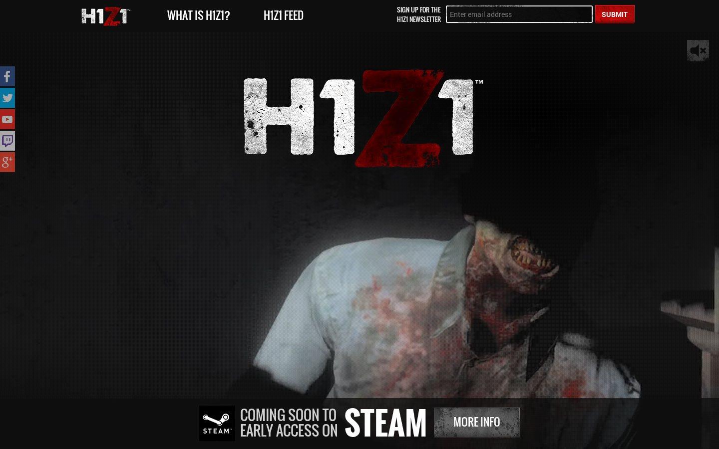 Sony Online Entertainment screenshot — H1Z1 — Home